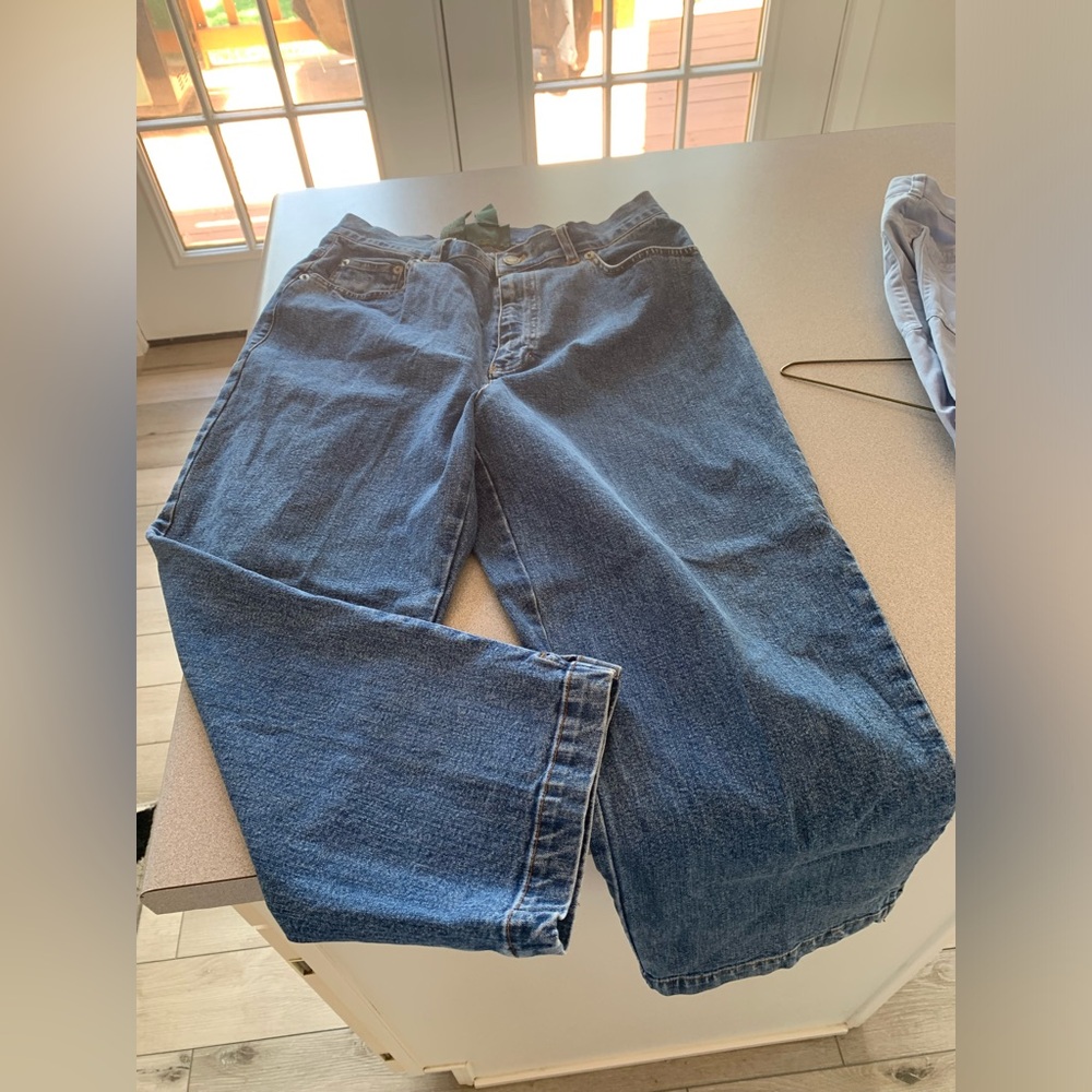 Ralph Lauren Blue Denim Capris